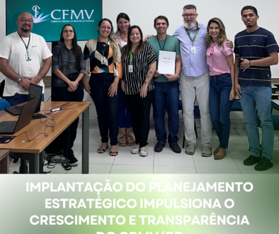 CRMVRR participa do inovador e eficiente modelo da CNP do Sistema CFMVCRMVs